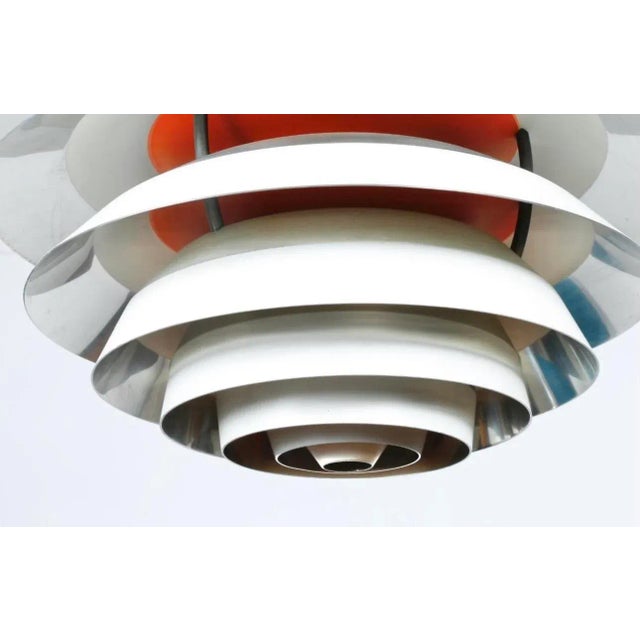 1950s Louis Poulsen Vintage Mid Century Pendant Light For Sale - Image 5 of 9