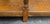 Late 20th Century Baker Furniture Georgian-Style Carved Oak Welsh Dresser With Open Plate Rack [2-Part], Brass Bail Hardware and Turned Supports For Sale - Image 9 of 15