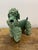 Ceramic Emerald Green Spaghetti Poodle attributed to Vallauris, France, 1950s For Sale - Image 7 of 11