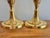 Contemporary Tall Traditional Hampton Brass Candleholders, a Pair For Sale - Image 3 of 6
