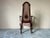 1960s Vintage Cane Back & Claw Ball Feet Arm Accent Chair For Sale - Image 5 of 12