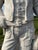 Monumental Cast Concrete Cowboy Western Gunslinger Sculpture - 80 Inches - Lifesize For Sale - Image 14 of 18