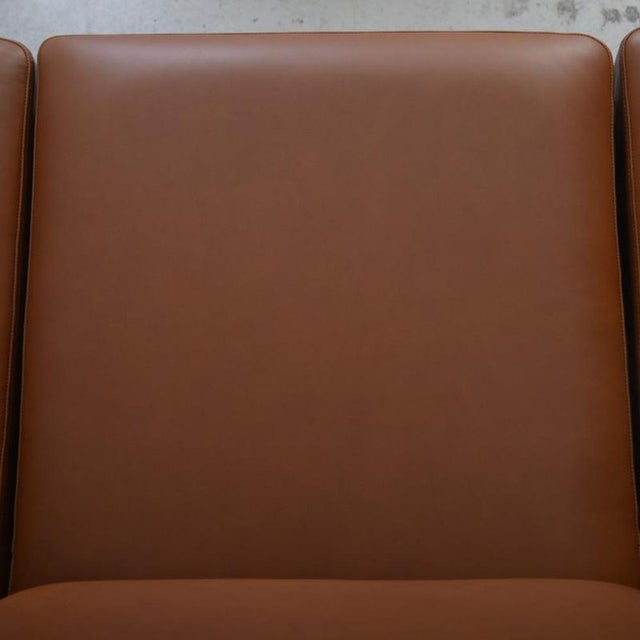 Wood GE290 Three-Seater Sofa in Oak and Walnut by Hans Wegner, 1990s For Sale - Image 7 of 18