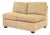Modern Beige Chenille Upholstered Banquette For Sale