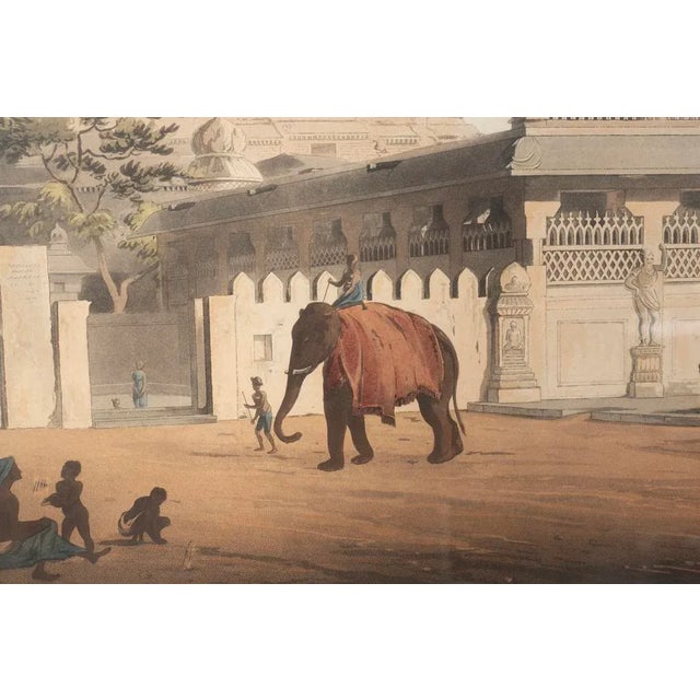 Sculpture Materials Henry Salt, Engravings of Pagoda at Ramisseran, Ruins of the Port - Set of 2 For Sale - Image 7 of 12