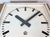 Large Vintage Industrial Station Wall Clock from CTW, 1960s For Sale - Image 10 of 18
