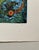 1970s Baruch Nachshon, Large Baruch Nachshon Israeli Surrealist Color Lithograph Judaica Israel For Sale - Image 5 of 5