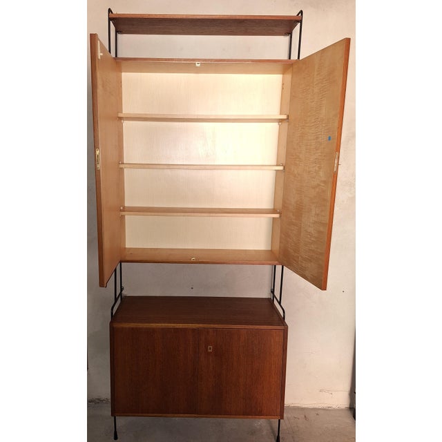 German Teak Omnia Shelf from Hilker, 1960s For Sale - Image 9 of 12