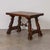 Wood 19th Century Spanish Wood and Iron Trestle Table For Sale - Image 7 of 18