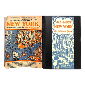 "All About New York an Intimate Guide" 1931 James, Rian