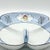 Blue Vintage Reinhold Schlegelmilch Porcelain Divided Trefoil Candy Dish With Flowers For Sale - Image 8 of 16