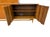 Wood Mid-Century Modern Walnut & Cane 2-Piece Tambour Hutch For Sale - Image 7 of 10