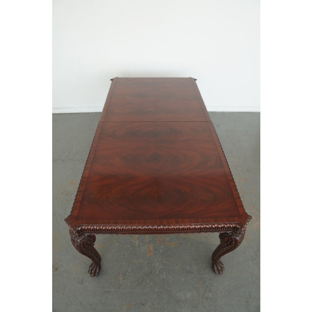Maitland Smith Chippendale Extension Dining Table For Sale - Image 16 of 17