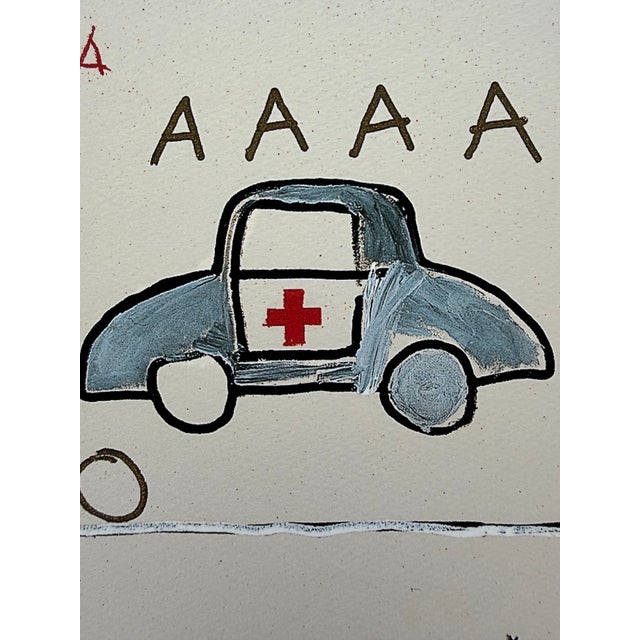 Jean Michel Basquiat (1960-1988), Untitled (Vehicles), 1981,Copyright Estate of Jean Michel Basquiat, Licensed by Artestar New York, Printed in the Uk For Sale - Image 9 of 11