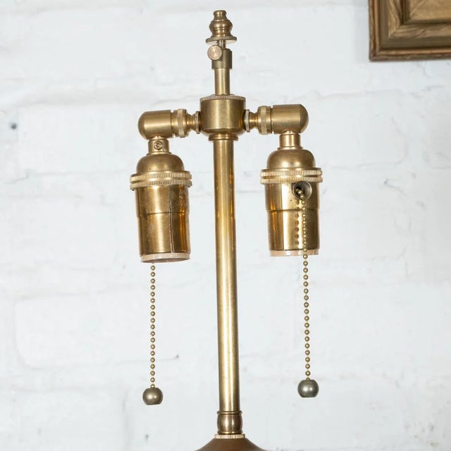 Silver Vintage 1960s Conical Mercury Glass Lamp For Sale - Image 8 of 9