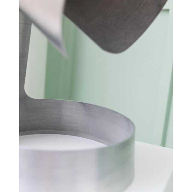 Vintage Aluminium Lamp by Dominik Hehl For Sale - Image 3 of 11