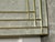 Hollywood Regency Large Brass Beveled Facet Cut Rectangular Mirror, 1980s For Sale - Image 3 of 13