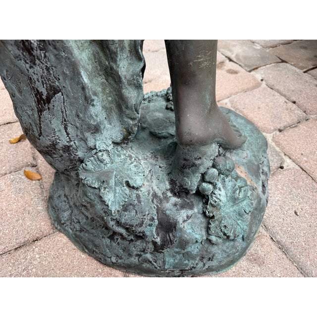 1930s Bronze Nude Female Fountain For Sale - Image 17 of 17