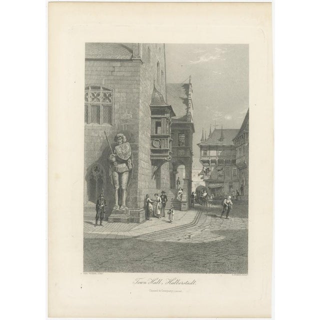 Town Hall, 1885, Paper For Sale - Image 3 of 9