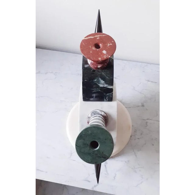 Sholapur Marble Centerpiece by Michele De Lucchi For Sale - Image 3 of 5