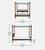 Handcrafted Solid Mango Queen Size Four Poster Bed in Teak Finish | Traditional Colonial Style Wooden Canopy Bed | Bedroom Furniture From India For Sale - Image 4 of 5