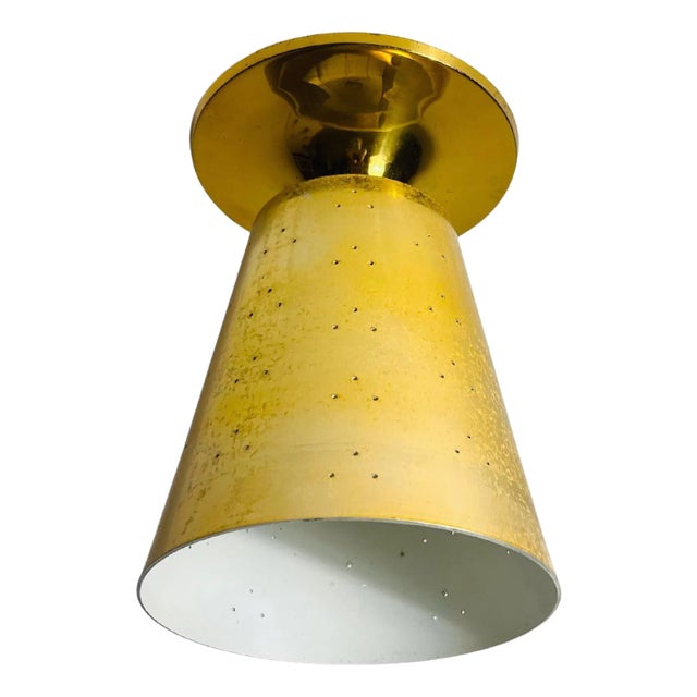 Mid-Century Brass Sputnik Ceiling Lamp, Italy, 1960s For Sale