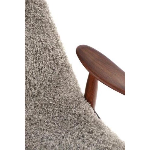 Vintage Brown Lounge Chair For Sale - Image 4 of 15