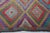Textile Vintage Turkish Kilim Rug-5’2’x7’7" For Sale - Image 7 of 11