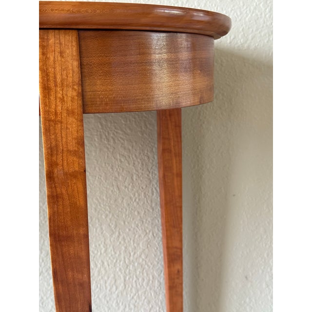 Auburn Cherrywood Demilune Console For Sale - Image 8 of 12