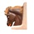 Mid-Century Modern Vintage Ceramic Horse Head Bookend, Mid-Century Modern Equestrian Sculpture For Sale - Image 3 of 7