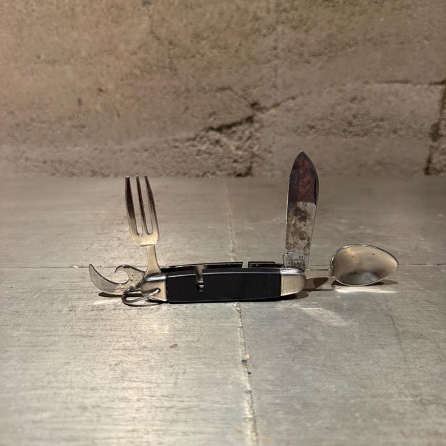 Vintage Imperial Stag Ireland Hobo Camper Knife Multi Tool For Sale - Image 4 of 16