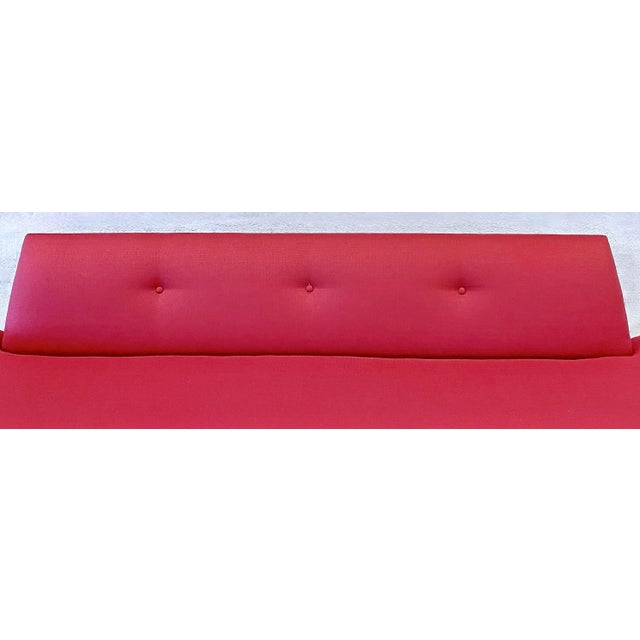 1960s Mid-Century Modern Adrian Pearsall Walnut Gondola Sofa For Sale - Image 5 of 8