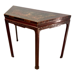 Late 19th Century Rosewood Qing Dynasty Console Table