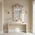 This beautiful sea shell encrusted mirror is a unique and elegant addition to any room. The frame of the mirror is adorned...