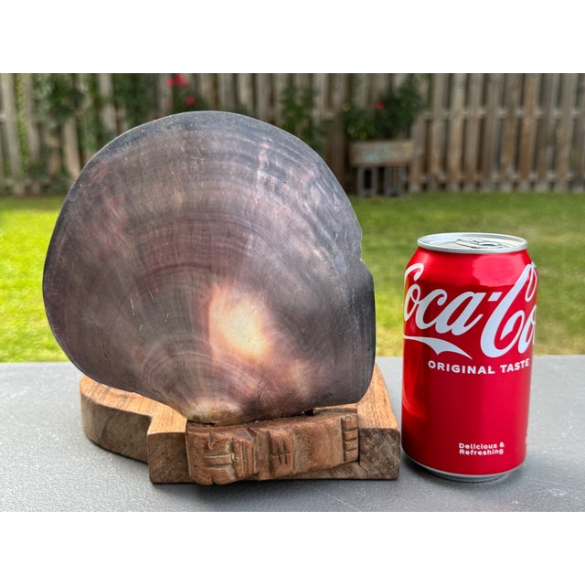 1950s Alexander Noll Carved Wood & Mother of Pearl Lidded Cigarette Box For Sale - Image 11 of 13
