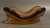 Wayne Husted Mid-Century Blenko Wayne Husted Amber Freeform “Amoeba” Art Glass Bowl Sandblasted Makers Mark For Sale - Image 4 of 12