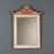 Goldenrod Vintage Lacquered Wood Mirror For Sale - Image 8 of 8