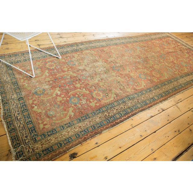 Shabby Chic Antique Northwest Persian Rug Runner - 5'5" x 11'11" For Sale - Image 3 of 17