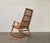 Mid-Century German Rattan Rocking Chair from Deutschen Werkstätten Hellerau, 1960s For Sale - Image 17 of 18