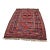 Vintage Baluch Tribal Rug 3x5 Hand Knotted Wool Geometric Carpet Runner For Sale