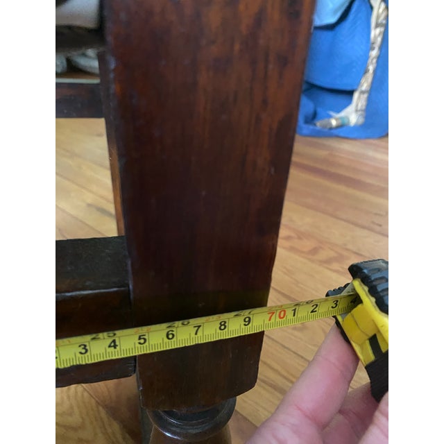 Brown Late 18th Century Italian Carved Walnut and Parcel Gilt Armchair For Sale - Image 8 of 11