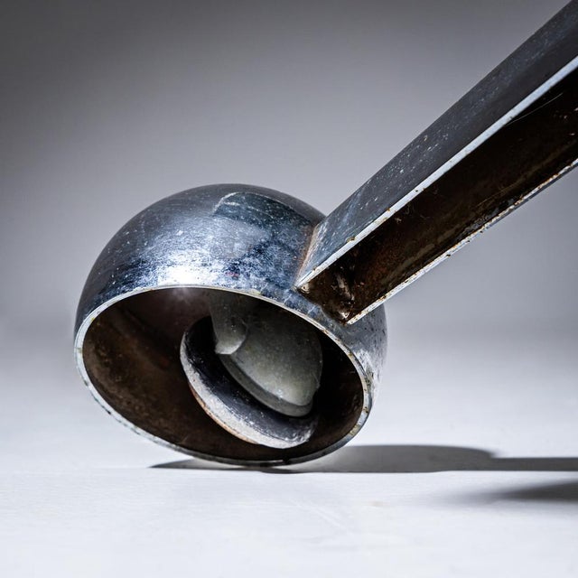 Gray Glass Table by Allegri Parma, Italy, 1960s For Sale - Image 8 of 9