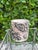 Vintage Signed Studio Pottery Vessel With Abstract Relief Design For Sale - Image 4 of 10