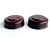 Don Shoemaker Vintage Hand Turned Brazilian Rosewood Catchall/Trinket Bowls, a Pair For Sale - Image 4 of 10