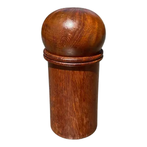 Mid Century Dansk Teak Round Top Pepper Mill Gunnar Cyren Danish Modern Denmark