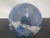 Late 20th Century Large 8lb Lapis Lazuli Quartz Crystal Earth Ball Sphere With Stand For Sale - Image 5 of 7
