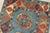 Kazak Runner 2’9” X 9’6” Blue Wool Tribal Hand-Knotted Oriental Rug For Sale In Philadelphia - Image 6 of 12