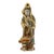Mid 20th Century Beautiful Japanese Kutani Porcelain Kannon Statue-Signed W/Fish Basket For Sale