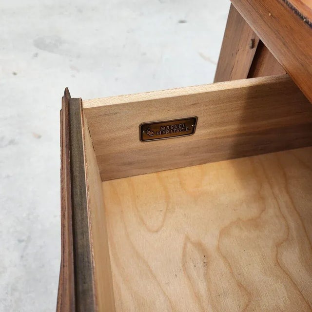 Huge Drexel Heritage Console Table 90" For Sale - Image 12 of 12