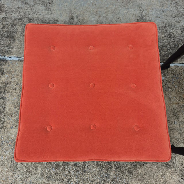 Modern Thomas O'Brien for Century Furniture Mahogany Thebes Foot Stools, a Pair For Sale - Image 3 of 12